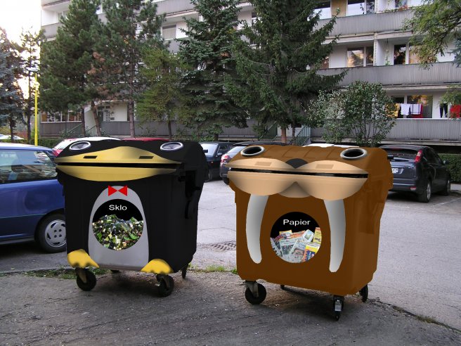 Zvieratkovské kontajnery