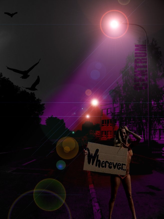 Svetelná mapa mesta