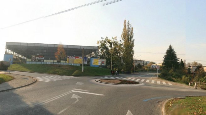 Kostolianska cesta - kruhový objazd