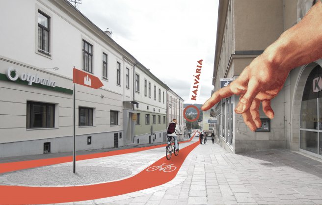 Spojenie mesta a kalvárie