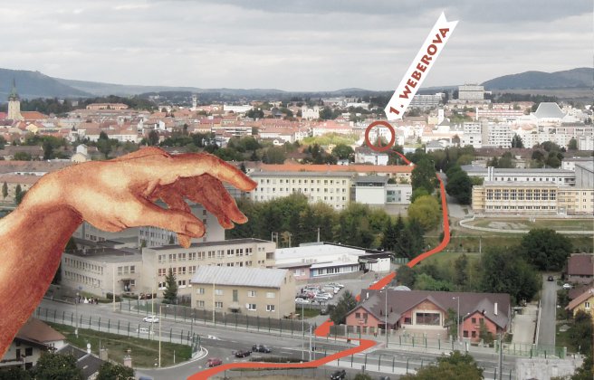 Spojenie mesta a kalvárie